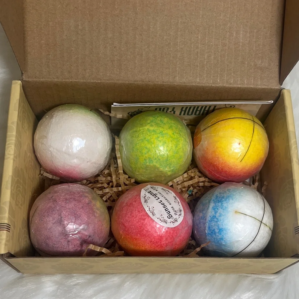 New Bundle of 3 Boxes Bath Time Essentials Oil Bath Bombs Set